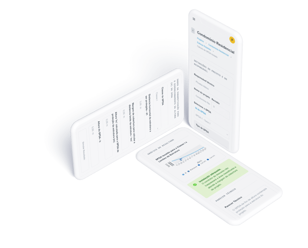 App mobile com dados automatizados